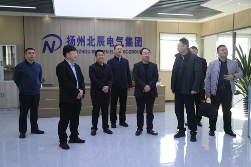 石家莊科林電氣蒞臨我司參觀考察